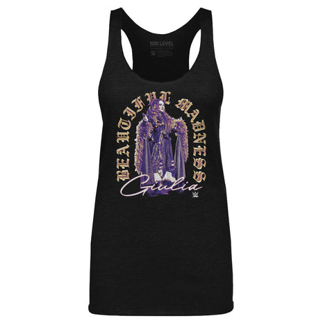 Giulia Beautiful Madness Old English Women's WWE Tank Top
