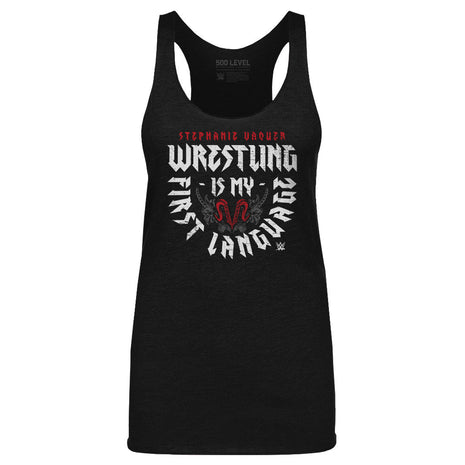 Stephanie Vaquer First Language Women's WWE Tank Top