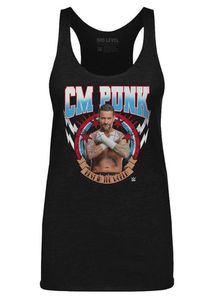 CM Punk Best In The World Pose Women's WWE Tank Top