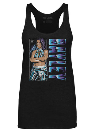 Bayley WWE Vertical Name Women's WWE Tank Top
