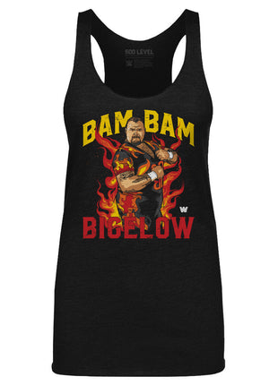 Bam Bam Bigelow Flames WHT