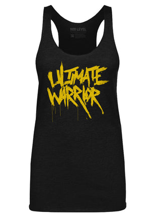 Ultimate Warrior Name Grunge WHT