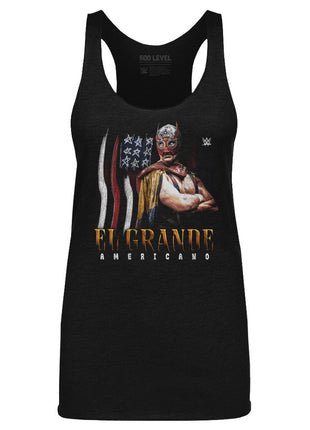 El Grande Americano WWE Flag Grunge Women's WWE Tank Top