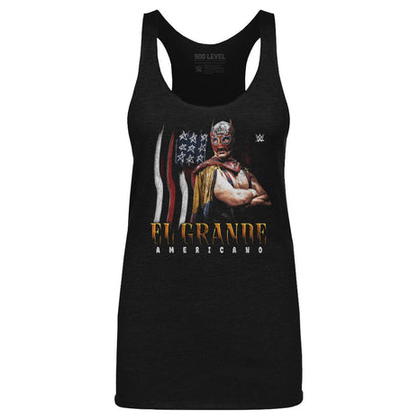 El Grande Americano WWE Flag Grunge Women's WWE Tank Top