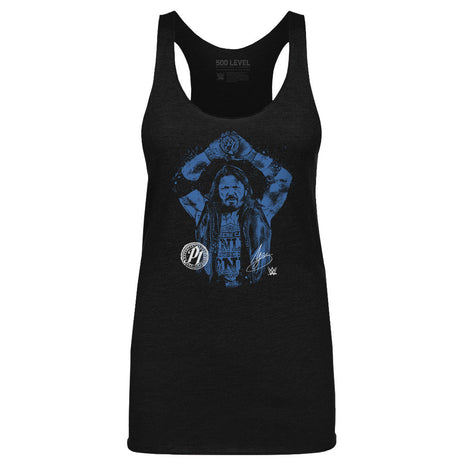 A.J. Styles WWE Splatter Women's WWE Tank Top
