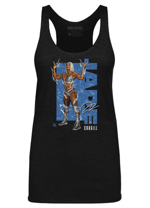 Jade Cargill Electric Pose WWE Women's Tank Top