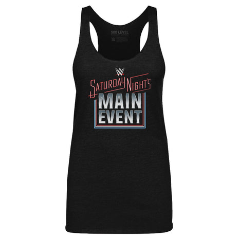 WWE Saturday Night's Main Event 2024 Logo Women's WWE Tank Top