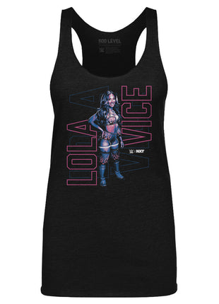 Lola Vice Vertical Outline WWE Women's Tank Top