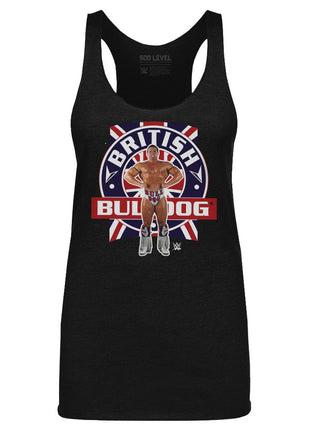 British Bulldog Flag Pose Women's WWE Tank Top