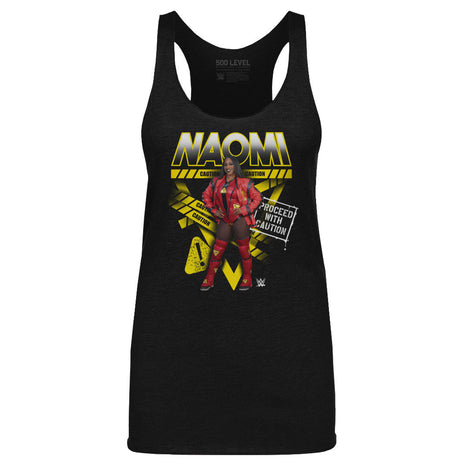 Naomi Caution WWE Caution Tape Men's WWE Tank Top