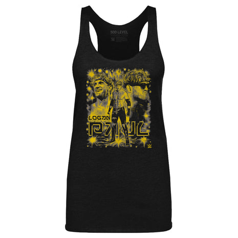 Logan Paul Vintage Grunge Women's WWE Tank Top