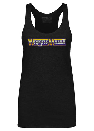 Wrestlemania Logo WHT