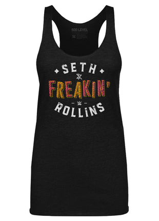 Seth Rollins Seth Freakin Rollins Text WWE Women's Tank Top