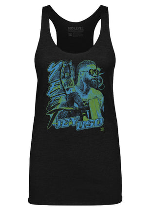 Jey Uso Yeet Grunge Women's WWE Tank Top