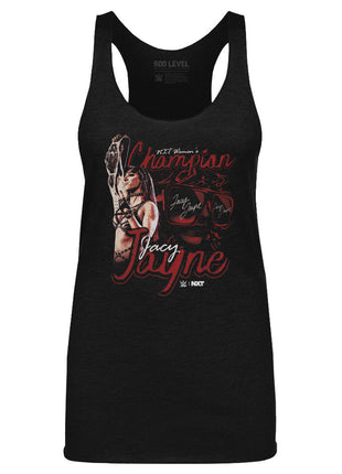 Jacy Jayne WWE NXT Women's Champion Grunge Women's WWE Tank Top