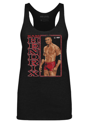 Kam Hendrix WWE Vertical Name Women's WWE Tank Top