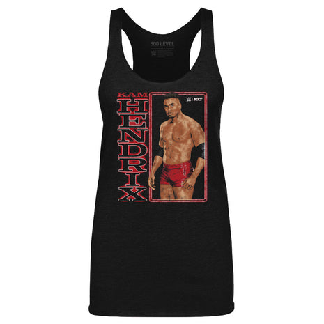 Kam Hendrix WWE Vertical Name Women's WWE Tank Top