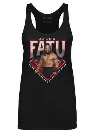 Jacob Fatu Superstar Name WWE Women's Tank Top