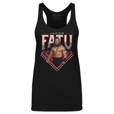 Jacob Fatu Superstar Name WWE Women's Tank Top