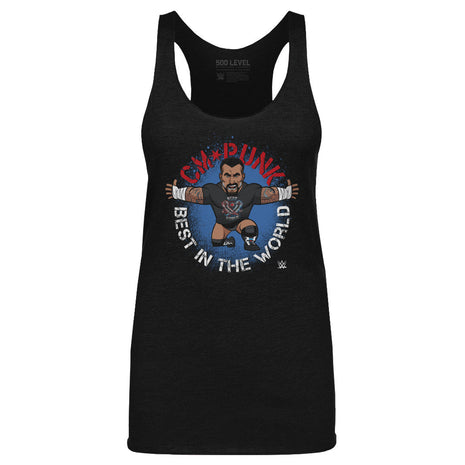 CM Punk BIG SHOTS Pose WWE Women's Tank Top
