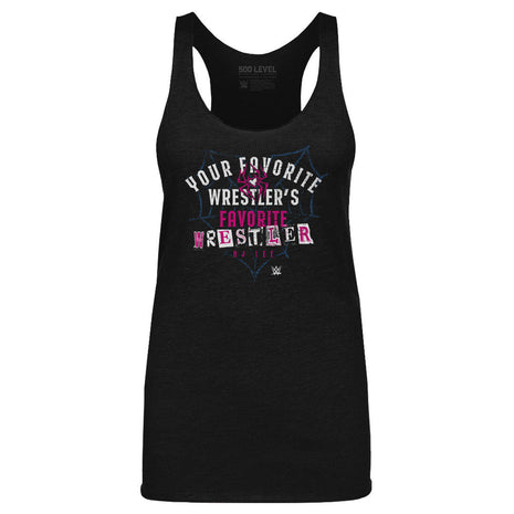 AJ Lee Favorite Wrestler Women's WWE Tank Top