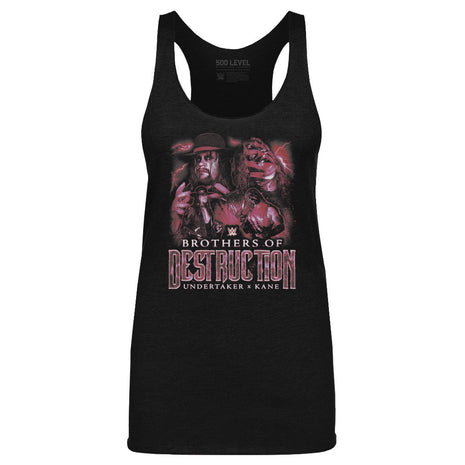 Undertaker & Kane Brothers Of Destruction Vintage Women's WWE Tank Top