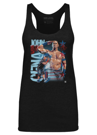 John Cena Never Give Up Salute Women's WWE Tank Top