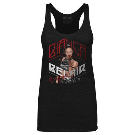 Bianca Belair Kiss WHT