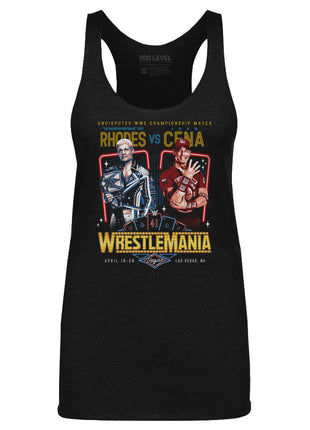 Wrestlemania 41 Cody Rhodes Vs. John Cena WWE Women's Tank Top