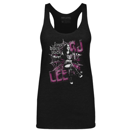 AJ Lee Spider Web Women's WWE Tank Top