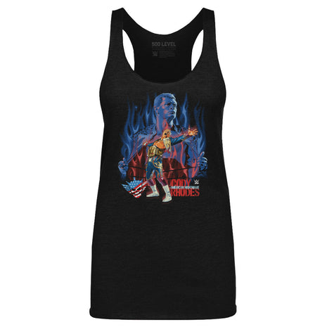 Cody Rhodes Flames Women's WWE Tank Top