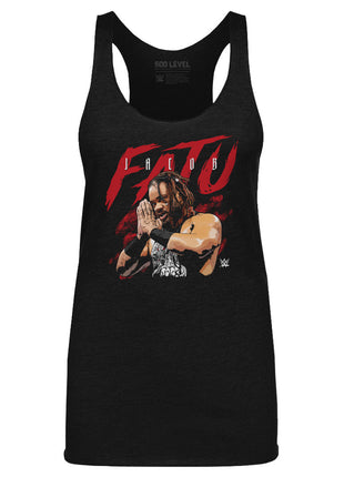 Jacob Fatu Name Grunge WHT