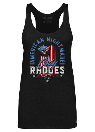 Cody Rhodes American Nightmare Text Women's WWE Tank Top