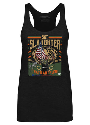 Sgt. Slaughter Cobra WWE Women's Tank Top