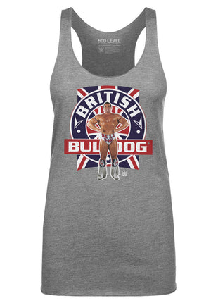 British Bulldog Flag Pose Women's WWE Tank Top