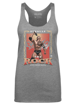 The Rock Come Back WWE Women's Tank Top