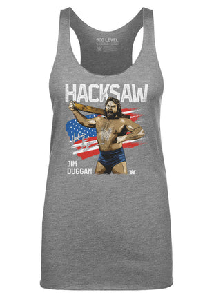 Hacksaw Jim Duggen Flag WHT