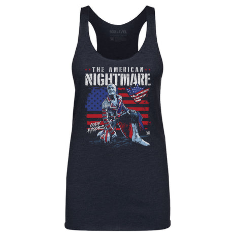 Cody Rhodes American Flag WWE Women's Tank Top
