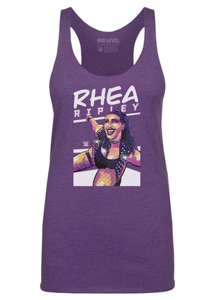 Rhea Ripley Illustration Women's WWE Tank Top