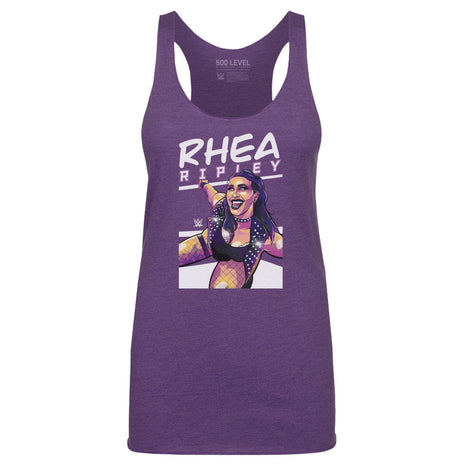 Rhea Ripley Illustration Women's WWE Tank Top