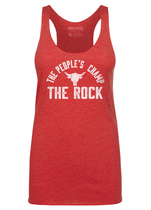 The Rock The People's Champ Logo WHT