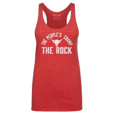 The Rock The People's Champ Logo WHT