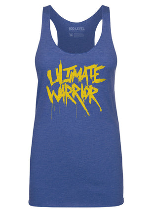 Ultimate Warrior Name Grunge WHT