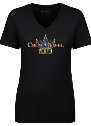 WWE Crown Jewel Perth 2025 Women's WWE V-Neck T-Shirt