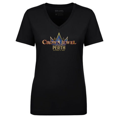WWE Crown Jewel Perth 2025 Women's WWE V-Neck T-Shirt