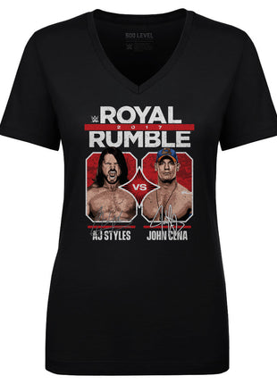 John Cena Vs A.J. Styles Royal Rumble 2017 WHT