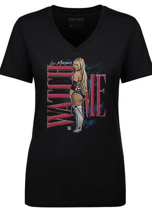 Liv Morgan WWE Watch Me Pose Women's WWE V-Neck T-Shirt