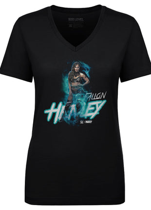 Fallon Henley Superstar Name Women's WWE V-Neck T-Shirt