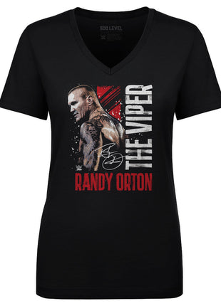 Randy Orton Gritty WWE WWE Women's V-Neck T-Shirt