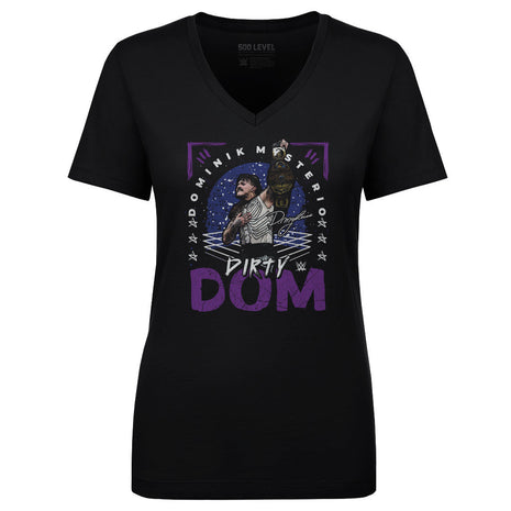 Dominik Mysterio Champion Women's WWE V-Neck T-Shirt